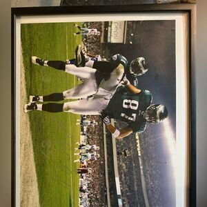 Philadelphia Eagles Brent Celek Autographed 16X20 Framed